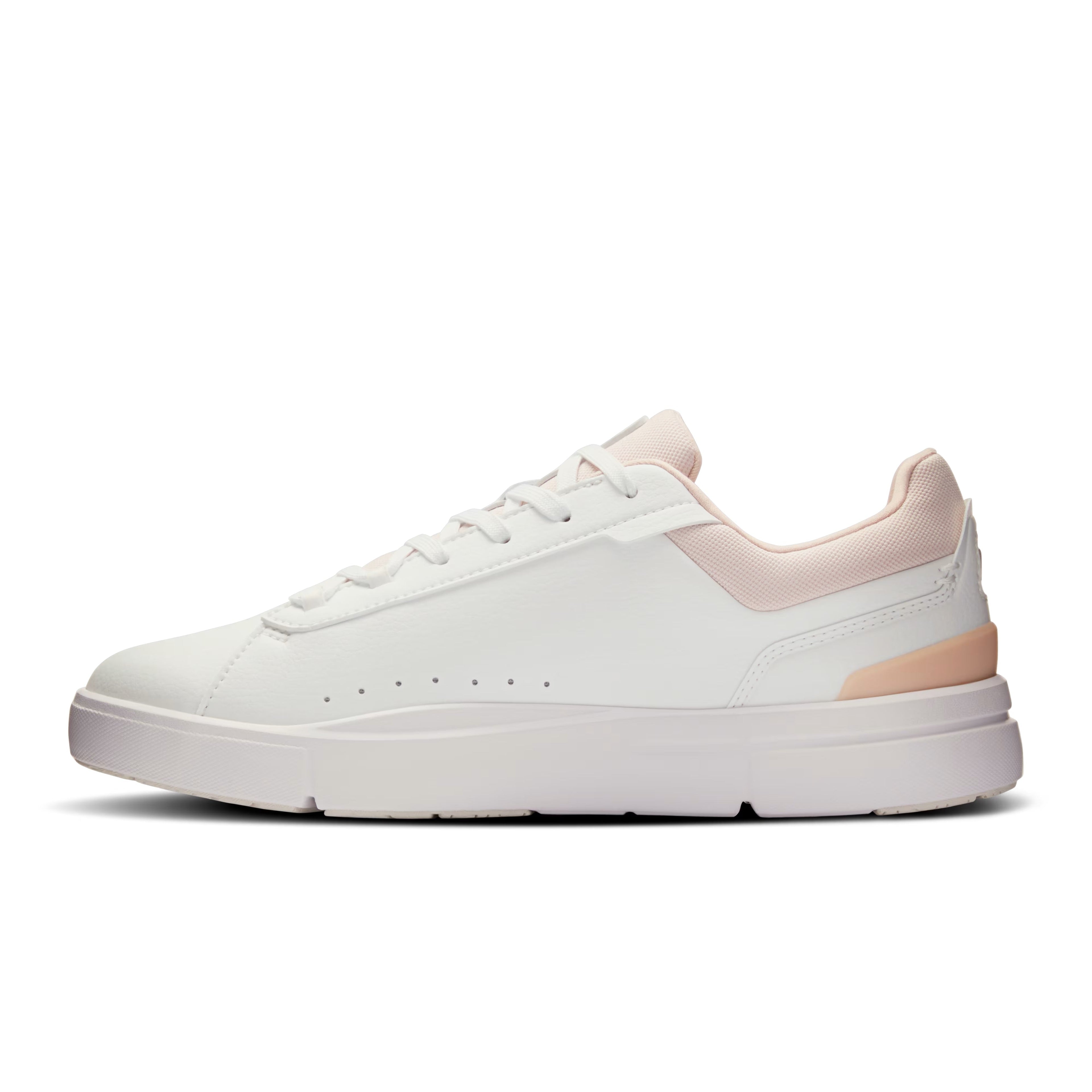 On Women's THE ROGER Advantage 1 White Rosehip